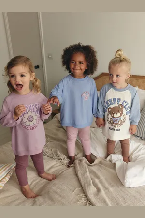 Next 100% Cotton Leggings Pyjamas 3 Pack (9mths-8yrs)6