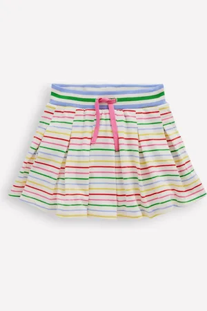 Boden Pleated Jersey 100% Cotton Skort5