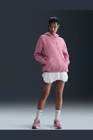 Nike Sportswear Phoenix Fleece Oversized Mini Swoosh Pullover HoodieXS