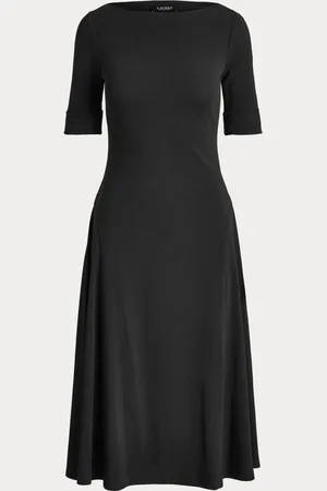 Ralph Lauren Refined Stretch Black 1x1-dressXS