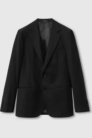 Reiss Aspire Single Breasted Wool Suit Slim-Fit Jacket48 Standaard (UK 38 R)
