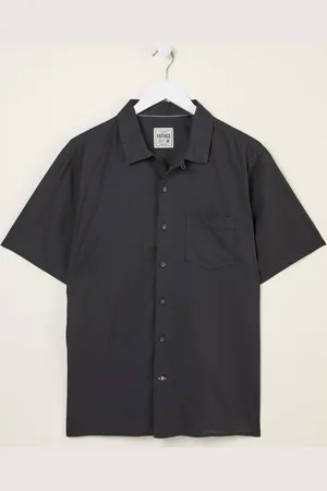Fat Face FatFace Short Sleeve Linen Cotton Shirtmedium