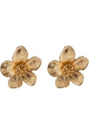 Bibi Bijoux Gold Tone Flower Earringseen