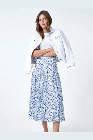 Roman Midirok met stretch en paisleyprint38