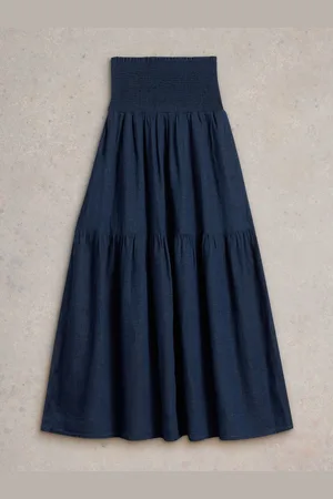 White Stuff 100% Organic Cotton Phoebe Maxi SkirtEU 36 (UK 8)