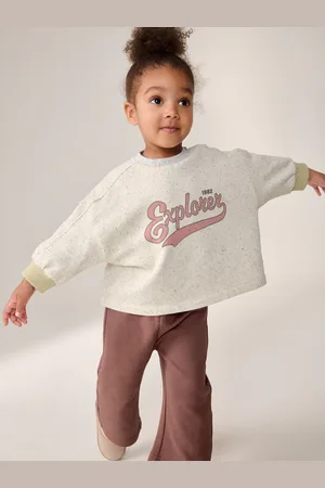 Next Long Sleeve Top And Wide Leg 100% Cotton Trousers Set (3mths-7yrs)2