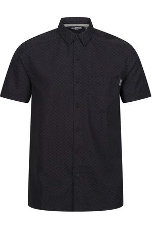 Regatta Mindano VIII Short Sleeved Black Shirtxlarge