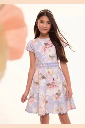 Lipsy London Floral Scuba Occasion Dress (5-16yrs)15 Jaar (170cm)