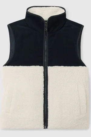 Reiss Dutton Cotton-Corduroy and Fleece Gilet6