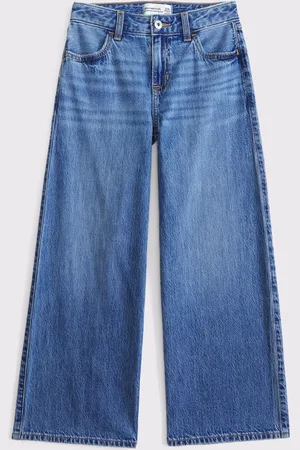 Abercrombie & Fitch Low Rise Baggy Wide Leg Jeans158164cm