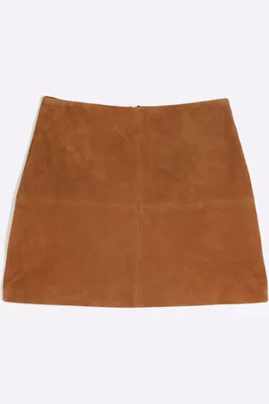 River Island Suede Mini Skirt36