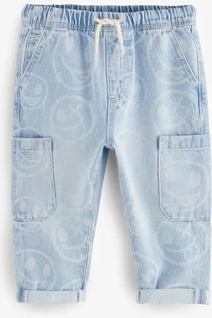 Next 100% Cotton Laser Print Jeans (3mths-7yrs)5