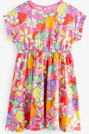 Little Bird Rainbow Short Sleeve Jersey Dress110116cm