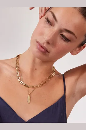 Next Schakelketting van gerecyclede metalen in twee rijenEén