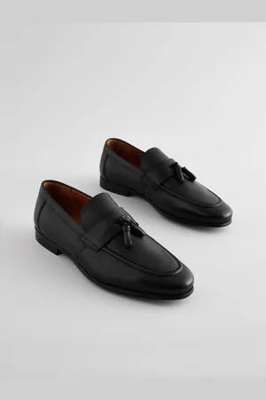 Next Leren loafers met reliëf en kwastjesEU 44 (UK 10)
