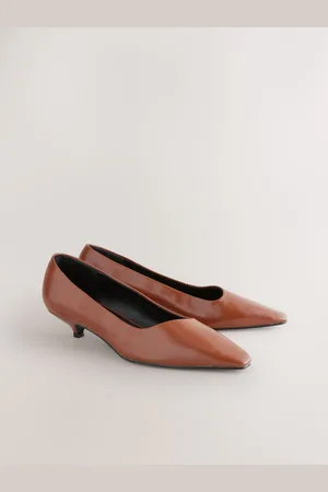 Next Forever Comfort Point Chisel Toe Kitten Heel ShoesEU 37 (UK 4)