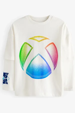 Next Licensed Xbox Back Print Long Sleeve 100% Cotton T-Shirt (3-16yrs)6 Jaar (116cm)