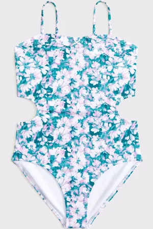 Abercrombie & Fitch Badpak met bloemenprint146152cm