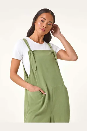 Roman Petite Strap Woven Playsuit40