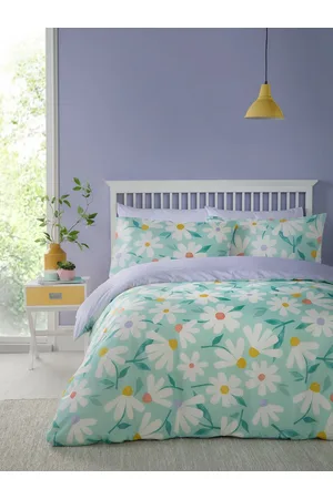 FUSION Daisy Peach Finish Duvet Cover Set
