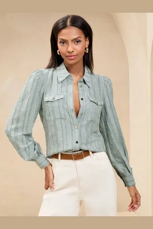 Lipsy London Utility Stripe Burnout Shirt46