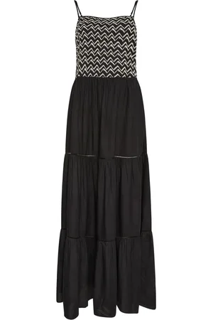 Long Tall Sally Embroidery Detail Tiered Maxi Dress40 Tall