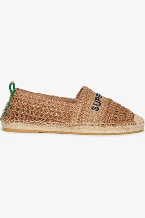 Superdry Raffia Espadrille Embroidered Shoeseu39