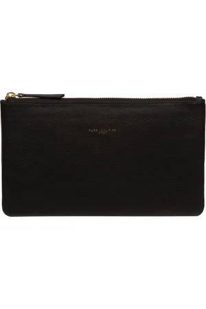 PURE LUXURIES LONDON Wilmslow Nappa Leather Clutch BagEén