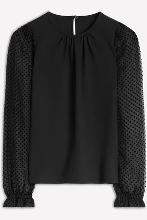 Boden Crew Neck Blouson Sleeve Top44