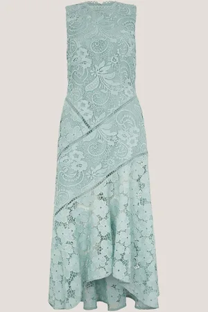 Monsoon Gianna mouwloze kanten midi-jurk40