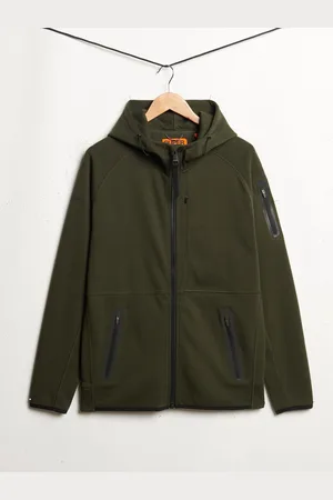 Superdry Tech ruimvallende hoodie met rits en logoxxlarge