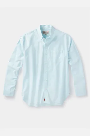 Aubin Roze Aldridge Oxford overhemd met knoopsluiting van 100% katoenlarge