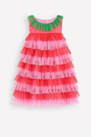 Boden Strawberry Tulle Dress116122cm