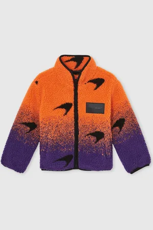 Reiss Drift Unisex Fit McLaren F1 Team Ombré Fleece Jacket158164cm
