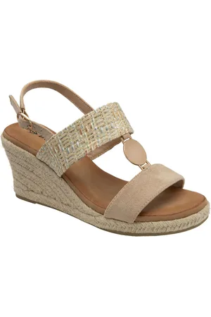 Dunlop Double Strap Wedge Sandalseu39