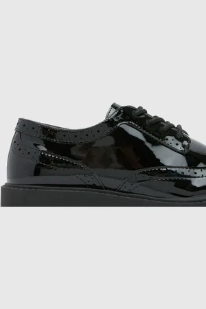 Schuh Youth BTS Londyn Lace Black ShoesEU 37 (UK 4)