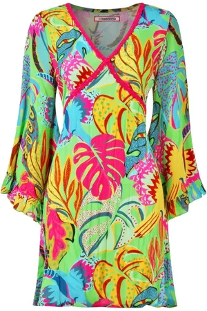 Joe Browns Tropical Print Long Sleeve Tunic44