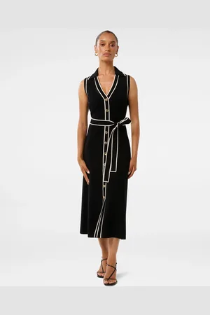 Forever New Adeline Petite Sleeveless Knit Midi Dress40
