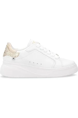 Rieker Womens Sport Lace-Up White Shoeseu40