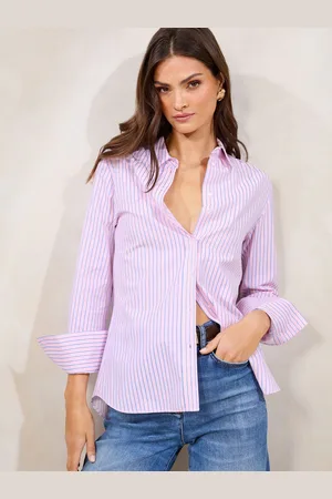Lipsy London Stripe Poplin Shirt42