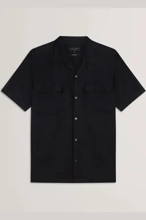 Ted Baker Regular Fit Whether Short Sleeve Double Pocket Shirtxsmall