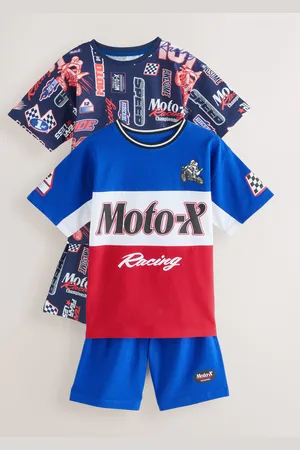 Next 100% katoenen korte pyjama set van 2 (4