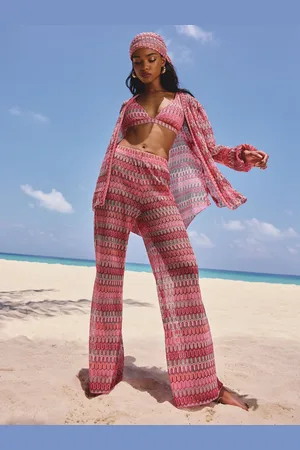 Lipsy London Crochet Style Beach Kimono Shirtxlarge