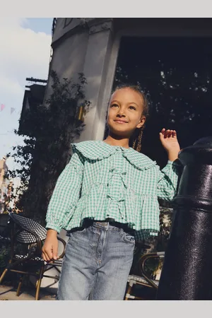 Next Gingham Check 100% Cotton Blouse (3-16yrs)13 Jaar (158cm)