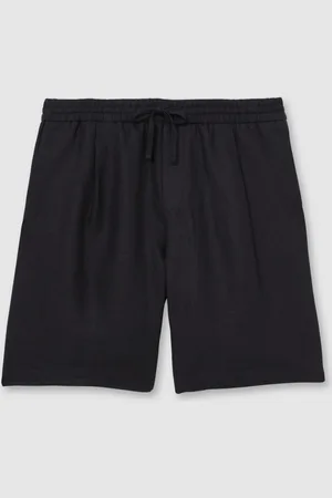 Reiss Barges Linen Drawstring Shorts30r