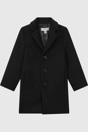 Reiss Gable Epsom mantel met enkele knoopsluiting104110cm