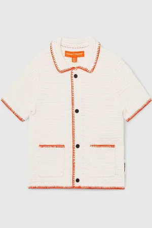 Reiss Azealia McLaren F1 Team Crochet Shirt158164cm