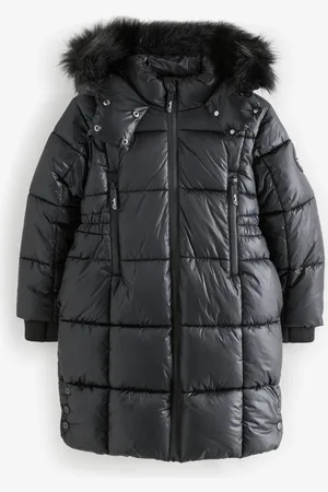 Clarks Girls Longline Padded Coat7 Jaar (122cm)