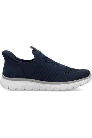 Rieker Mens Blue Shoes Elasticateduk8eu42