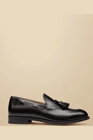 Charles Tyrwhitt Loafers van leer met kwastjesEU 42 (UK 8)